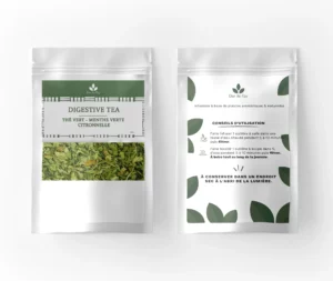 Digestive Tea  –  Thé Vert, Menthe Verte & Citronnelle