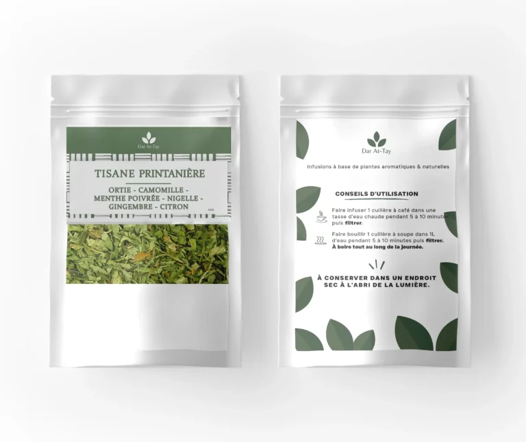 Tisane Printanière par Dar At-tay thé tisanes malade printemps